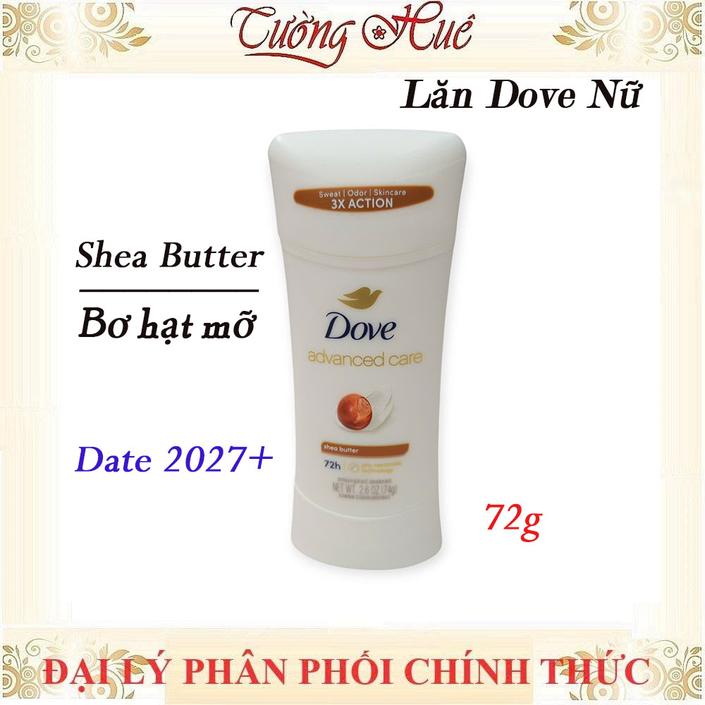 Lăn Khử Mùi Nữ Dove Nhiều Mùi Lựa Chọn - 74g