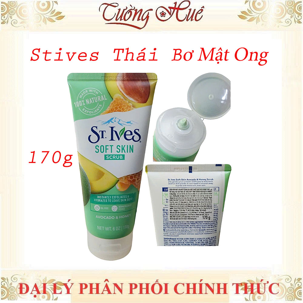 Rửa Mặt Tẩy Da Chết St. Ives 170g - Hàng Thái - Có Lựa Chọn