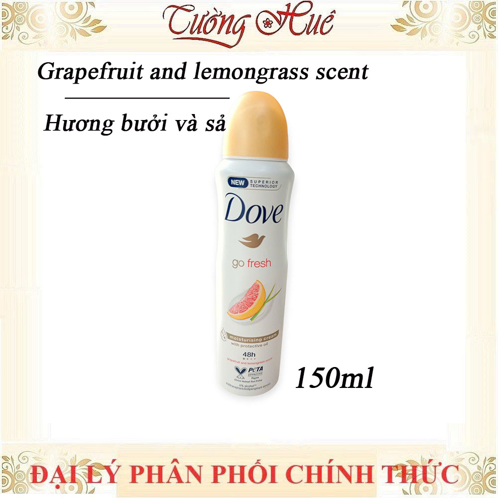 Xịt Khử Mùi Dove Nữ Anti Perspirant Nhiều Mùi 150ml (Có Lựa Chọn)