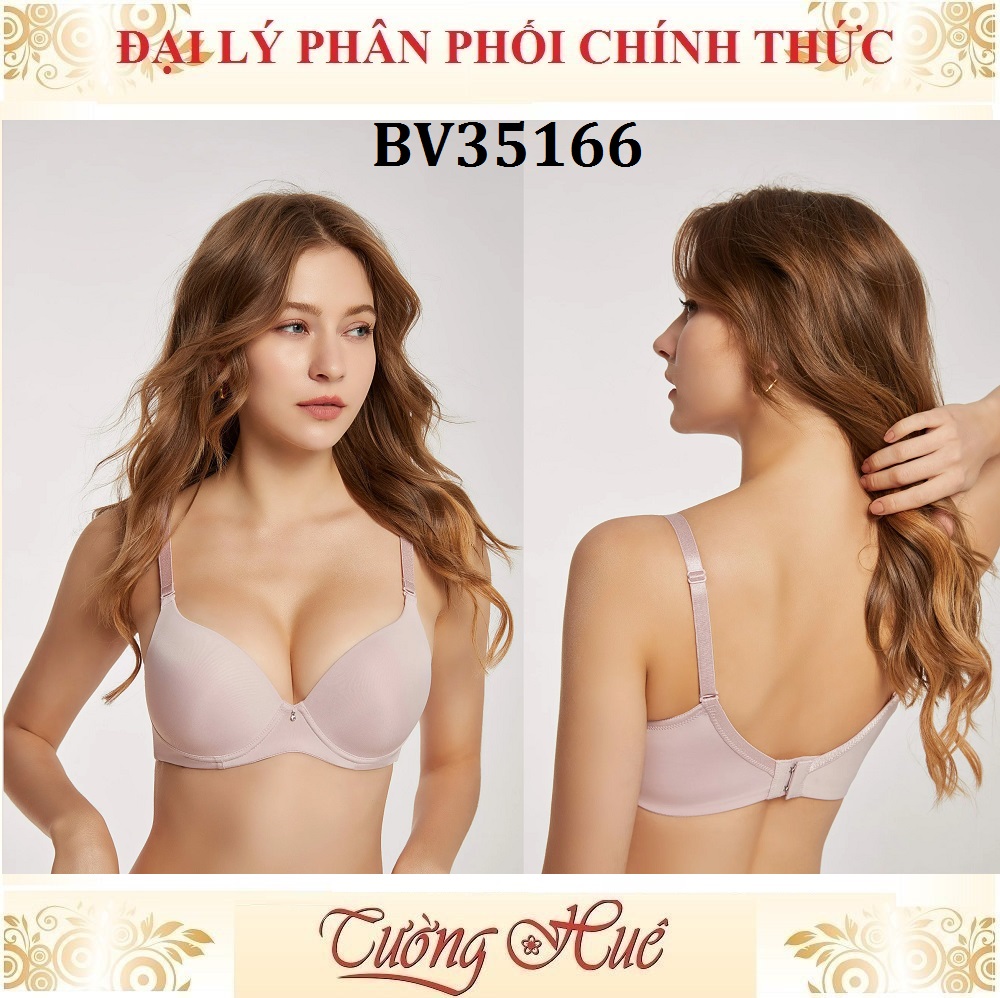 Áo lót nữ Bon Bon BV35166 Có Gọng Trơn Siêu Dày Nâng Ngực.
