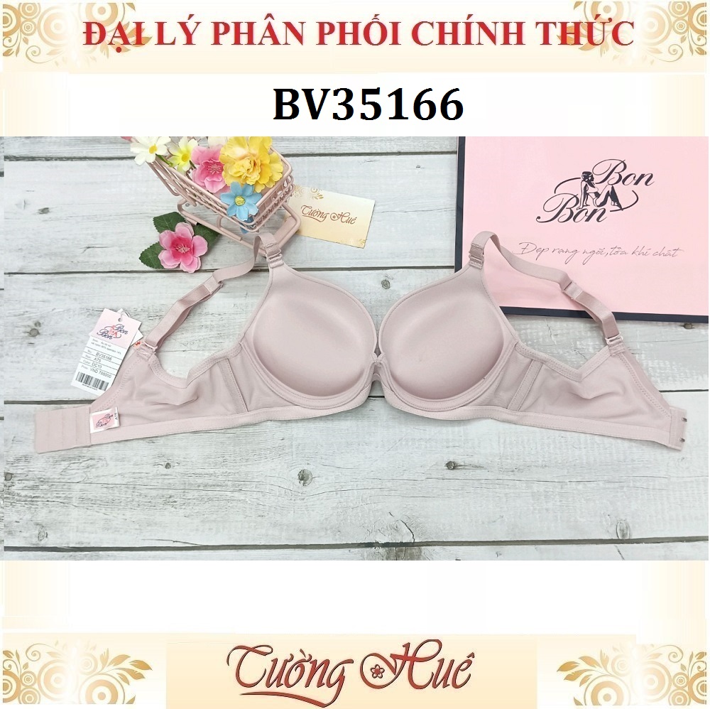 Áo lót nữ Bon Bon BV35166 Có Gọng Trơn Siêu Dày Nâng Ngực.