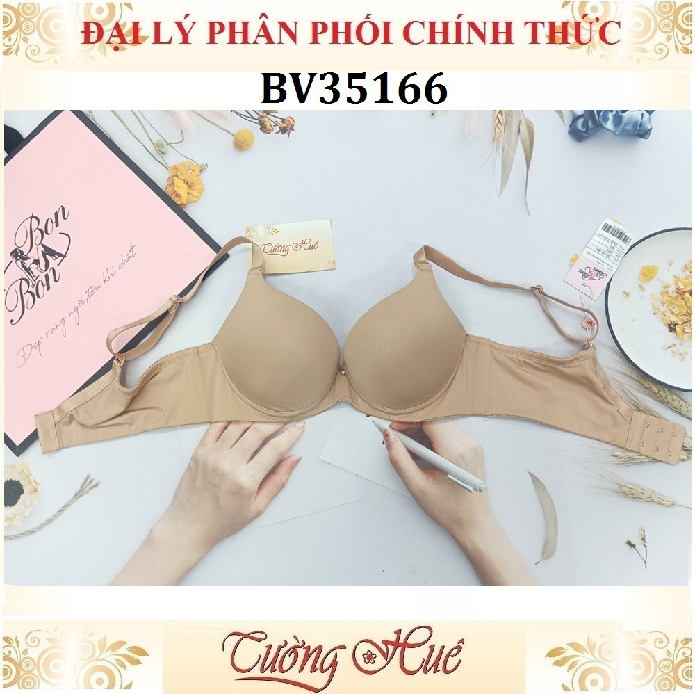 Áo lót nữ Bon Bon BV35166 Có Gọng Trơn Siêu Dày Nâng Ngực.