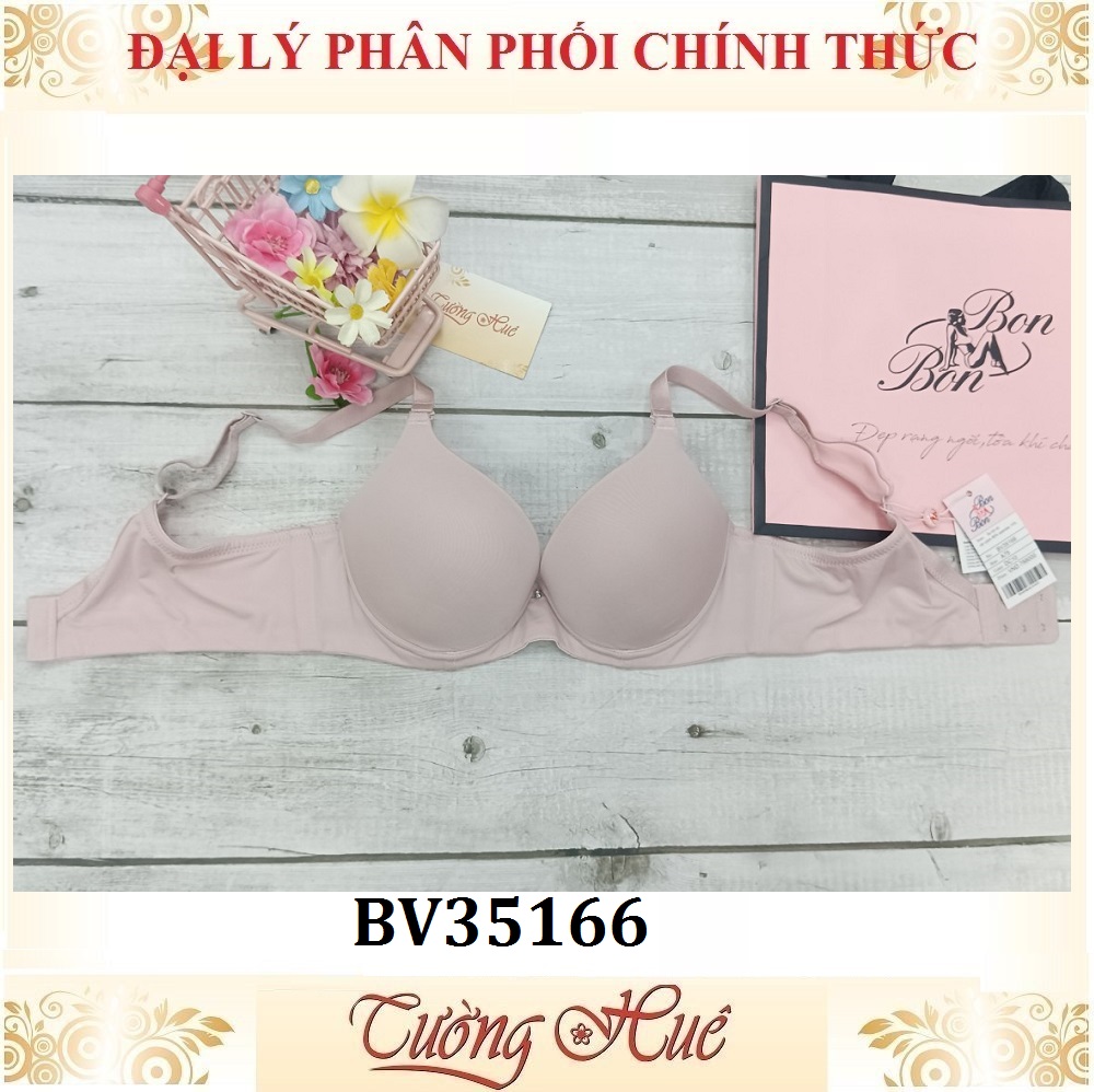 Áo lót nữ Bon Bon BV35166 Có Gọng Trơn Siêu Dày Nâng Ngực.