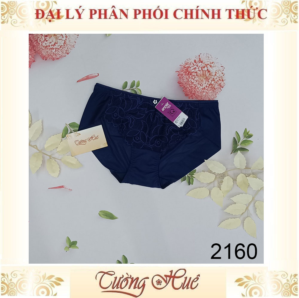 Quần lót nữ annie 2160 quần lót phối ren thêu