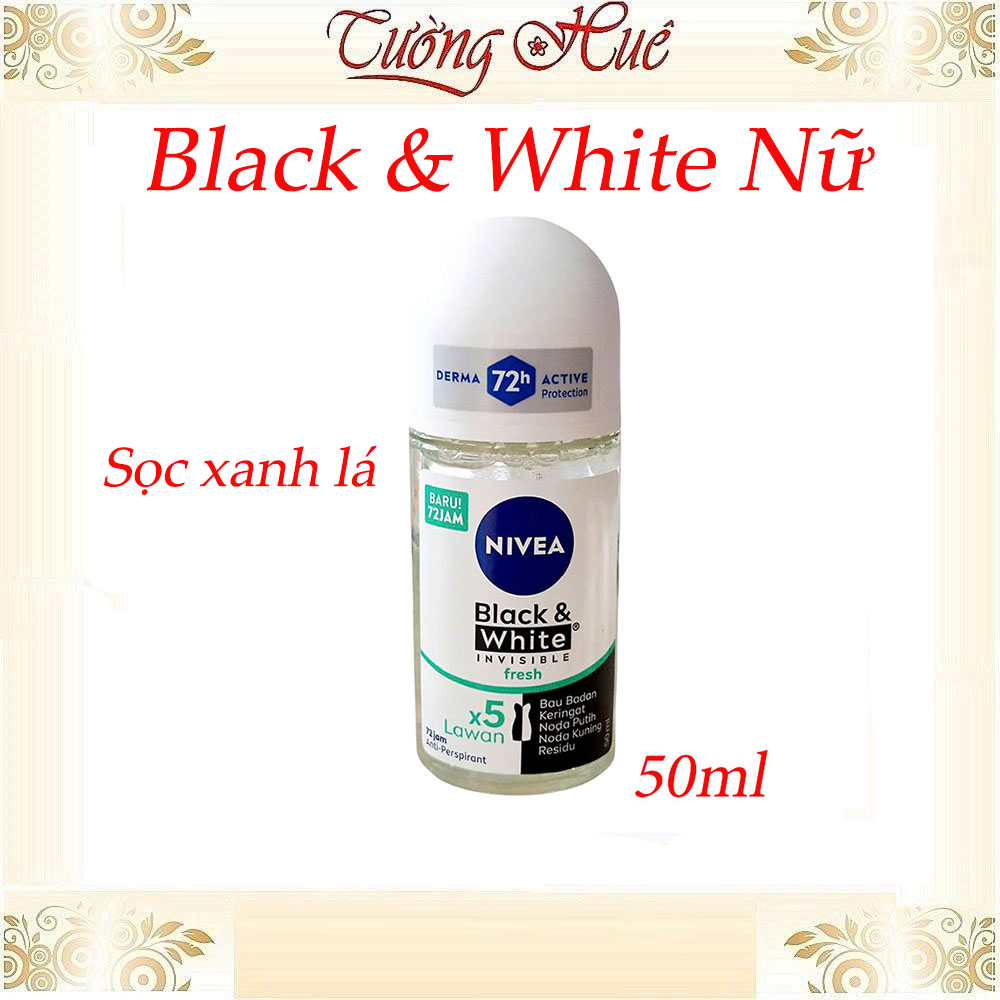 Lăn Khử Mùi Nivea Hàng Ngoại Đủ Loại - 50ml (Có lựa chọn)