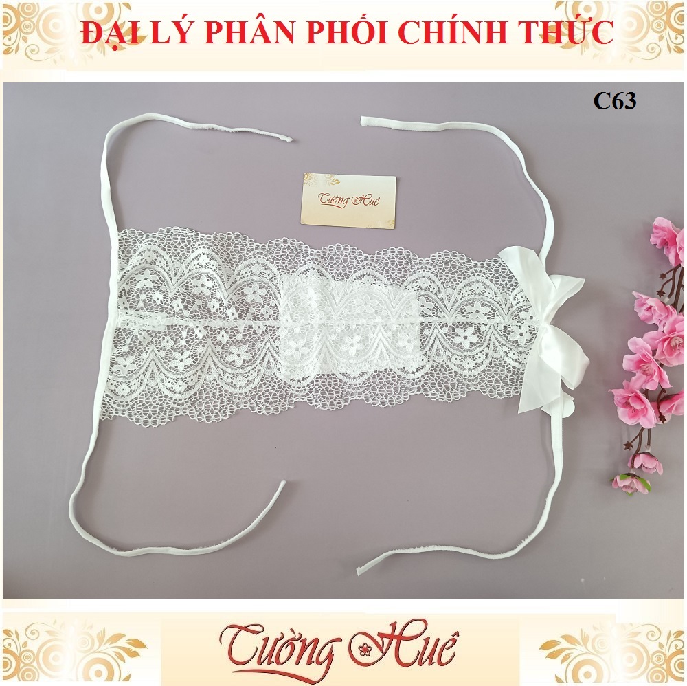 Quần lót nữ C63 ren nơ cột dây hai bên MÀU NGẪU NHIÊN.