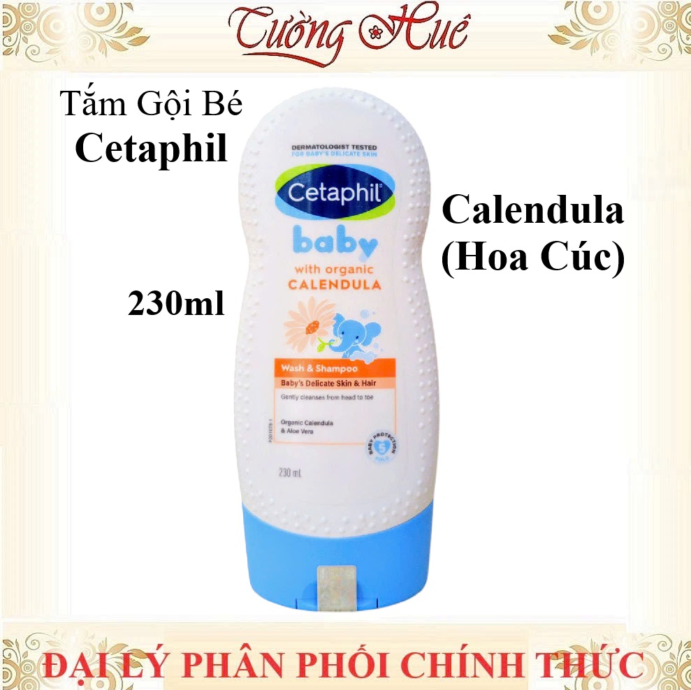 Tắm gội cho bé Cetaphil Calendula Hoa Cúc 230ml - 400ml