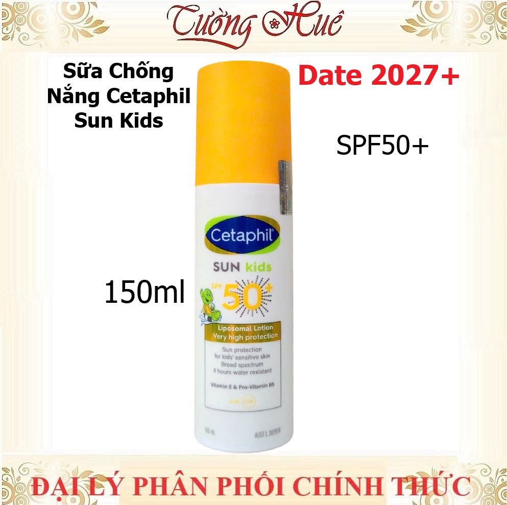 Sữa Chống Nắng Cetaphil Sun Kids SPF50+ Dịu Lành Cho Làn Da Của Bé - 150ml
