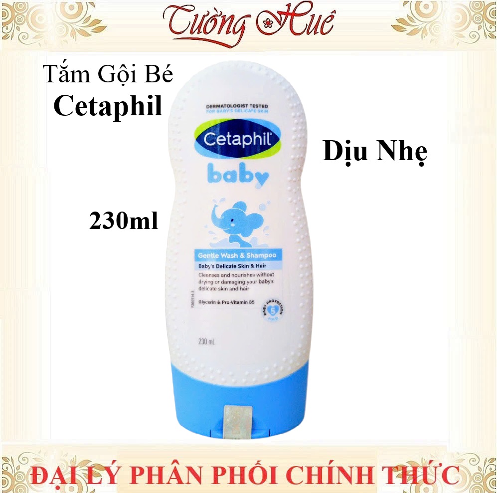 Tắm gội cho bé Cetaphil Gentle Dịu Nhẹ 230ml - 400ml