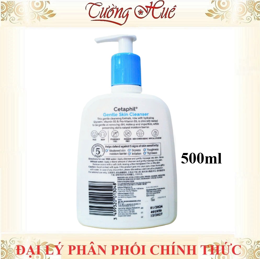 Sữa Rửa Mặt Cetaphil Gentle Skin Cleanser Face
