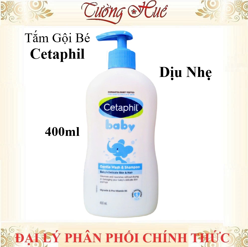 Tắm gội cho bé Cetaphil Gentle Dịu Nhẹ 230ml - 400ml