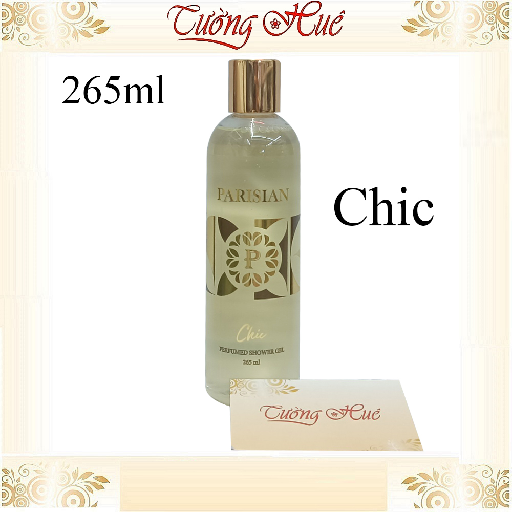 Sữa Tắm Nước Hoa Parisian CHIC & LUX Perfumed Shower Gel - 480g/265ml