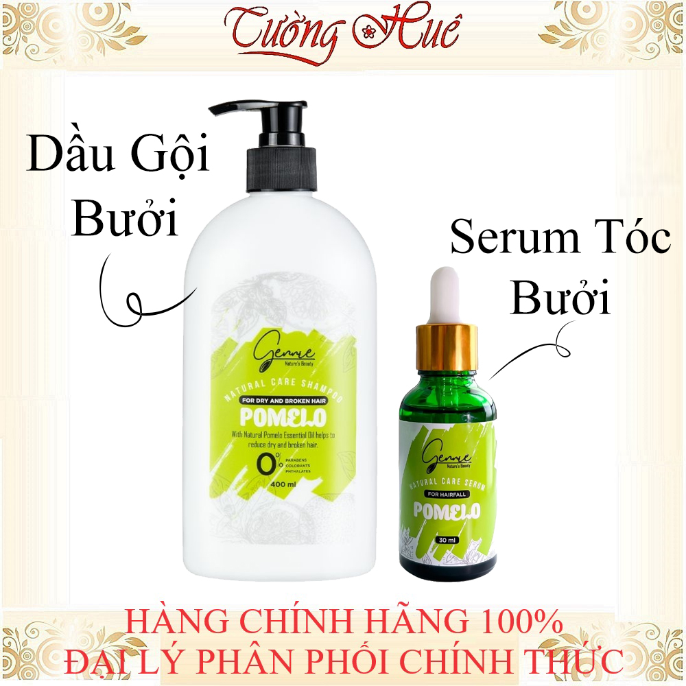 Dầu Gội Serum Dưỡng Tóc Gennie Tinh Dầu Bưởi Giảm Gãy Rụng Và Mọc Tóc ( Có lựa chọn )