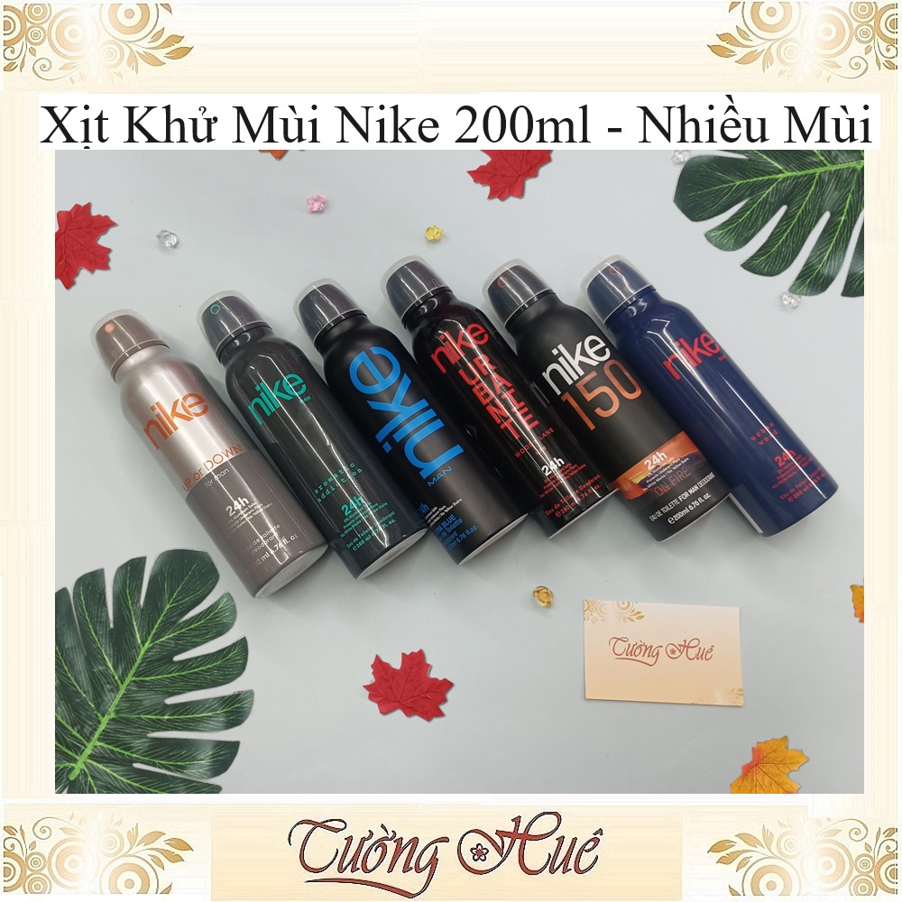 Xịt Khử Mùi Nam Nike Man 24H EDT Deodorant Nhiều Mùi - 200ml