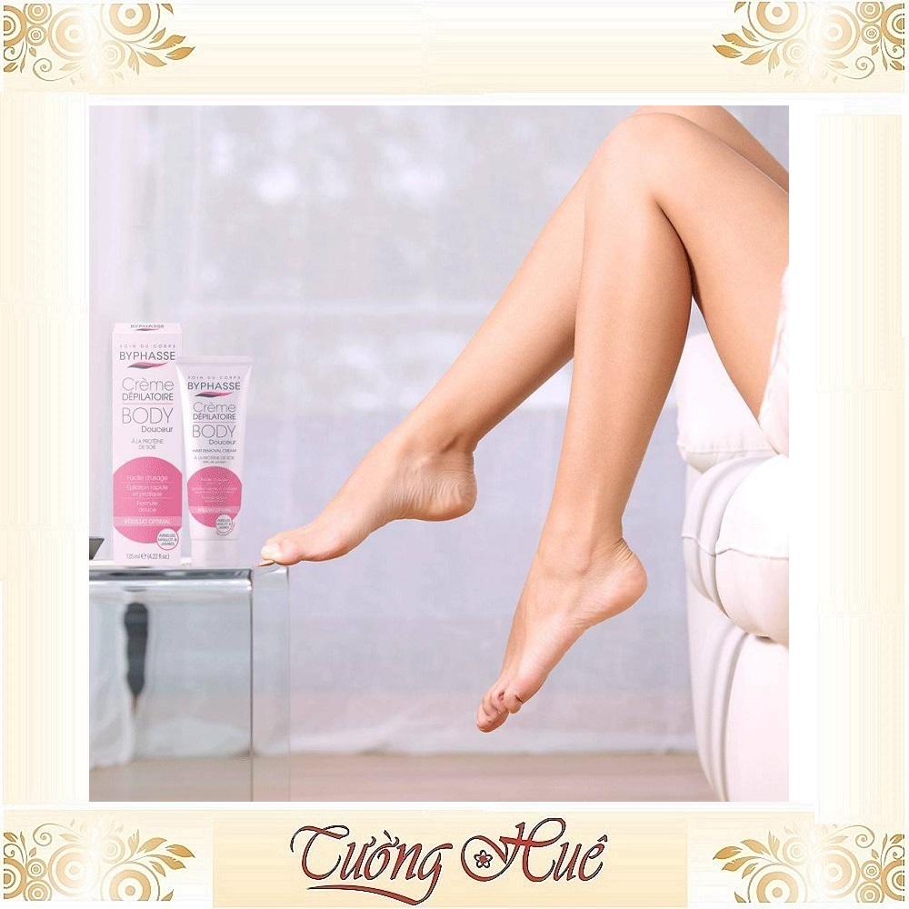 Kem Tẩy Lông Byphasse Hair Removal Cream - 125ml ( Có lựa chọn )