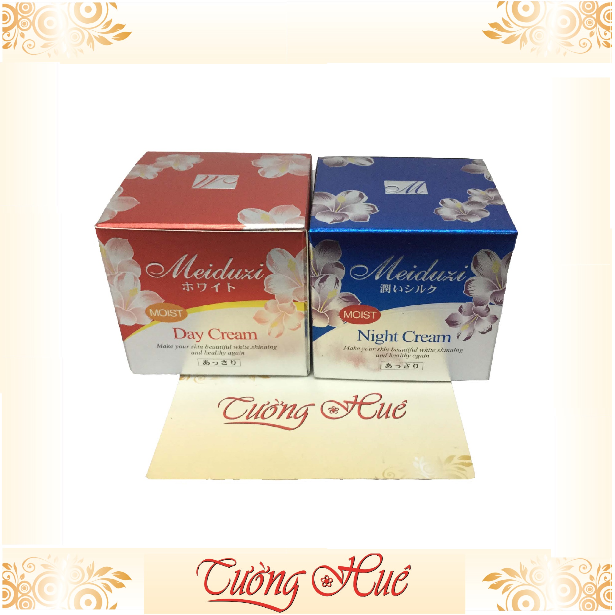 Kem dưỡng trắng da trị nám, giữ ẩm Meiduzi ban đêm - 20g