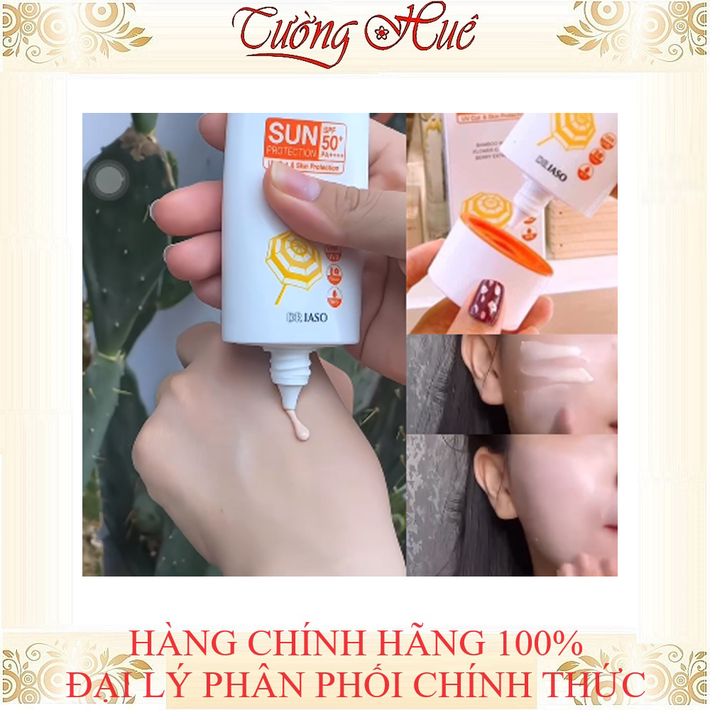 Kem Chống Nắng DR. IASO SPF50+ PA++++ SUN PROTECTION - 60ml