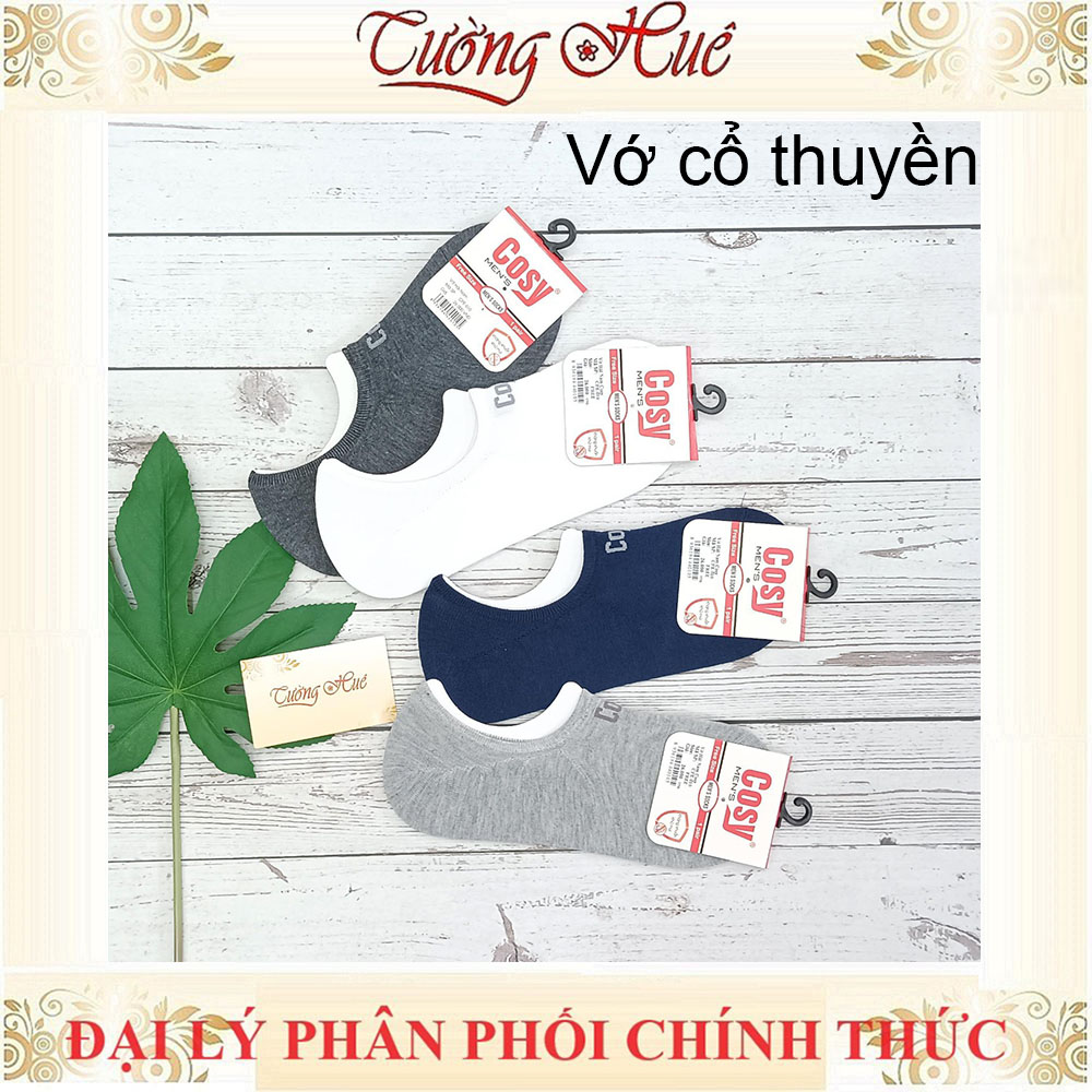 Tất/Vớ Nam Cosy Cổ Thuyền - Cổ Ngắn Màu Basic (chọn màu NN)