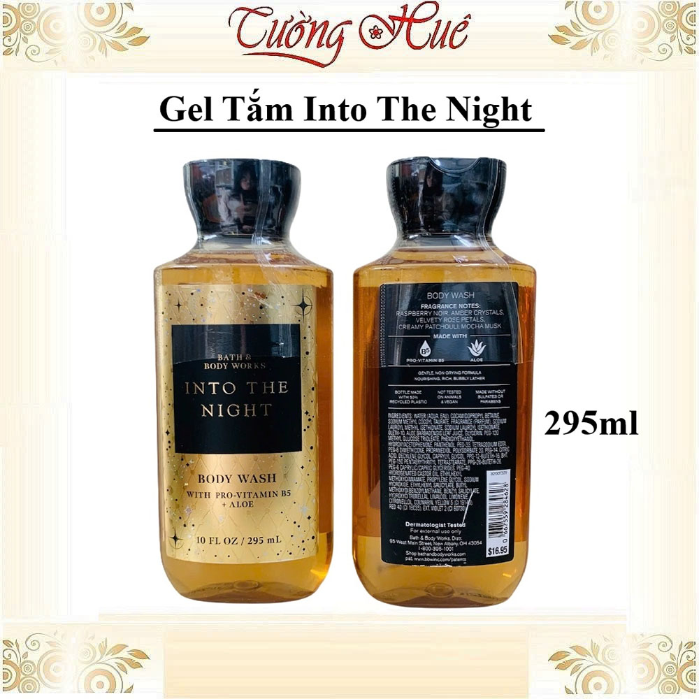 Tắm và Dưỡng Thể Hương Nước Hoa Bath & Body Works Into The Night (Có Lựa Chọn)