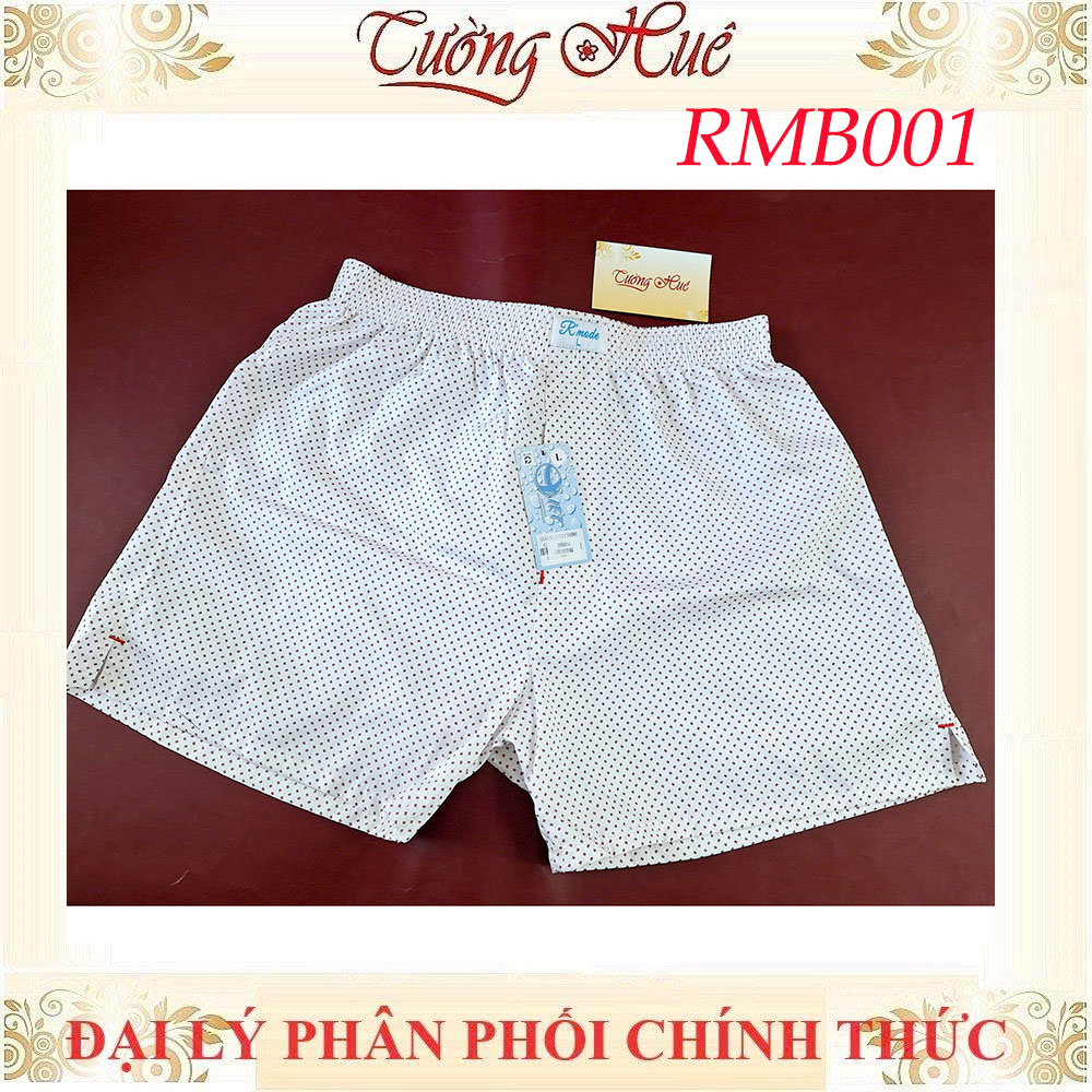 Quần Đùi Nam Mặc Nhà R'Mode RMB001 Kate Thái Mềm Mịn Chống Nhăn Thoáng Mát Họa Tiết Ngẫu Nhiên