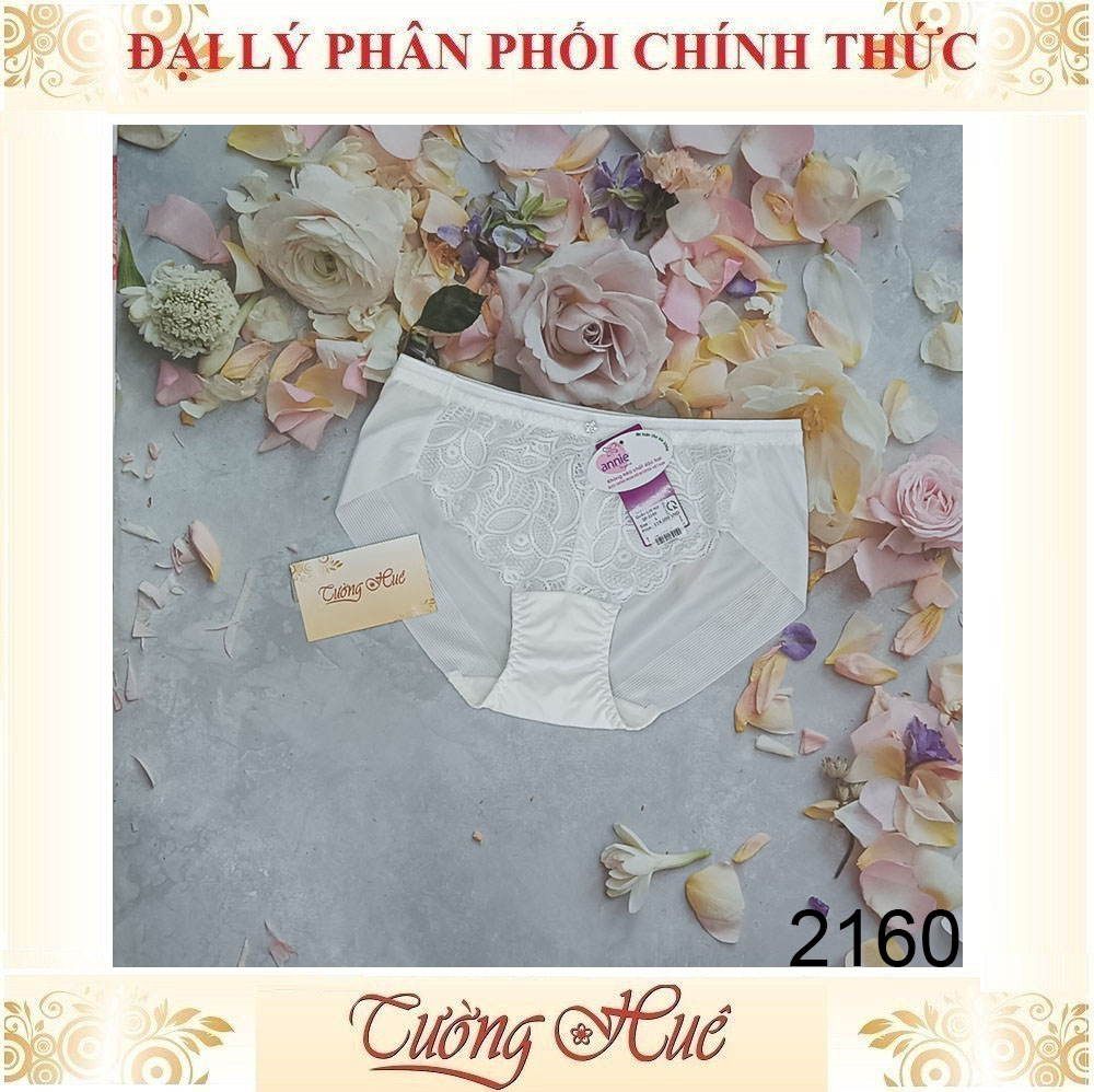 Quần lót nữ annie 2160 quần lót phối ren thêu