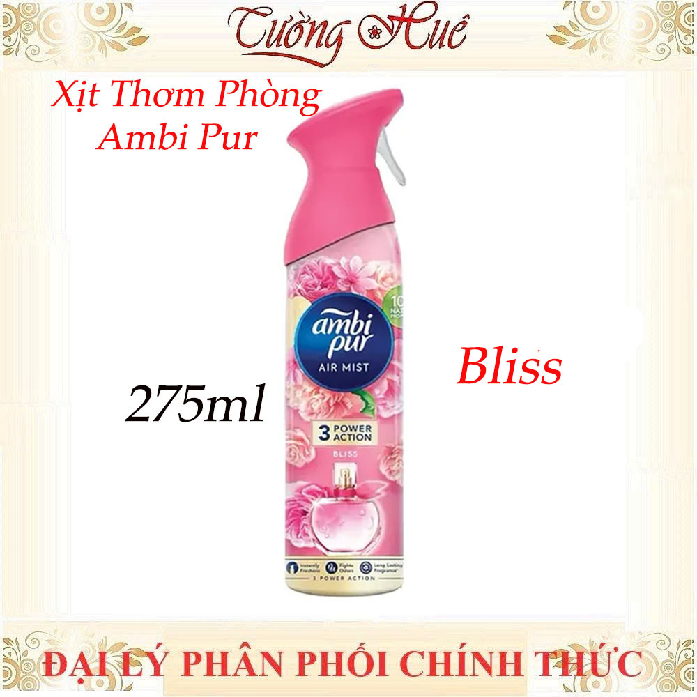 Xịt Phòng Khử Mùi AMBI PUR Hương Nước Hoa 275ml ( Có sự chọn lựa)