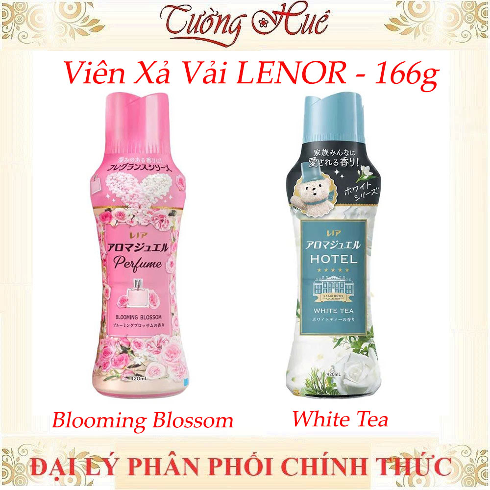 Viên Xả LENOR Hương Trà Trắng & Hương Hoa Tươi 166g ( Có sự chọn lựa)