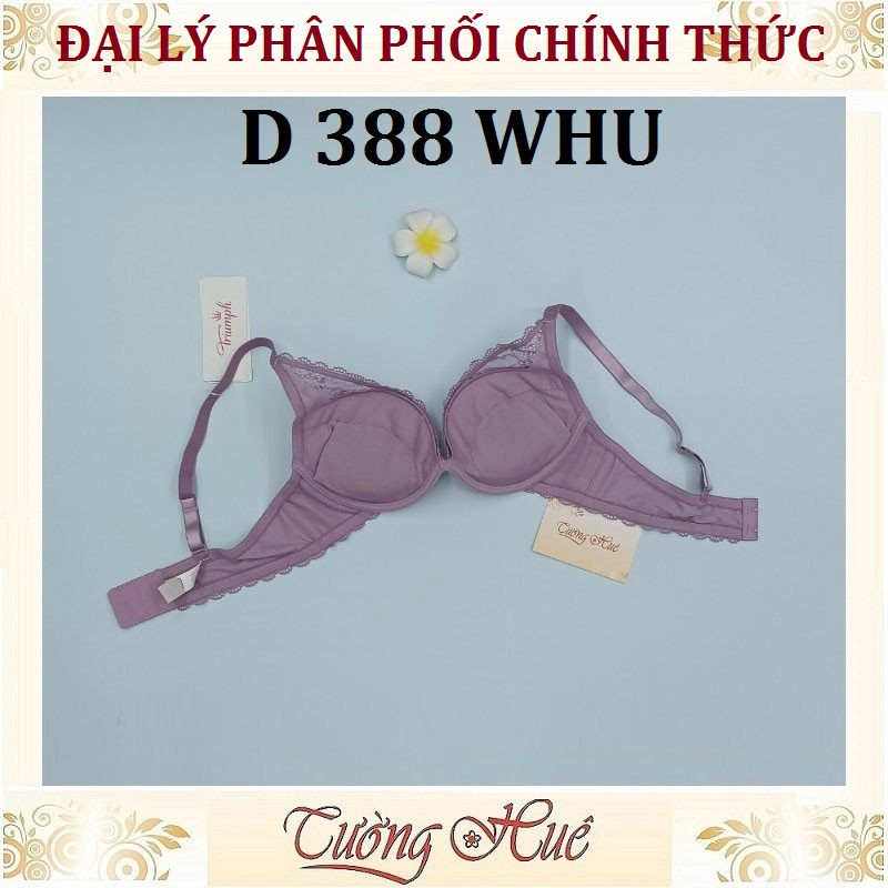 Áo lót nữ Triumph D388 WHU Có Gọng Nâng Ren Xẻ V Sâu.