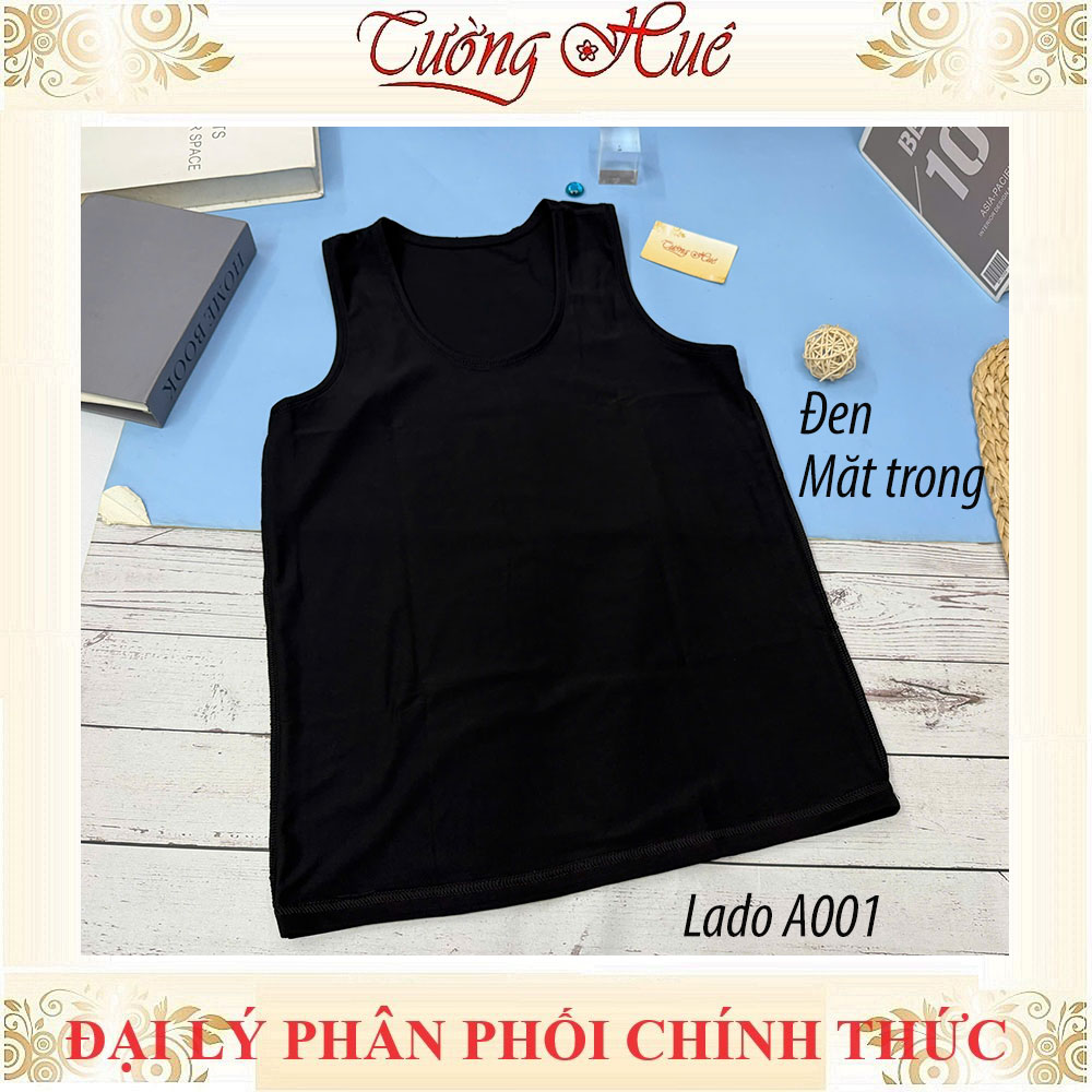 Áo Ba Lỗ Nam Cotton Lado A001 Thun Co Giãn Mát Mẻ Dễ Mặc