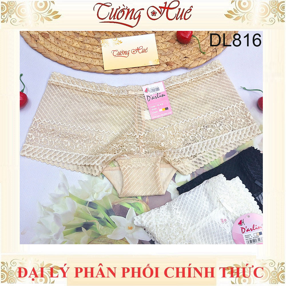 Quần lót nữ Darlin Dạng Đùi Phối Nơ DL816.