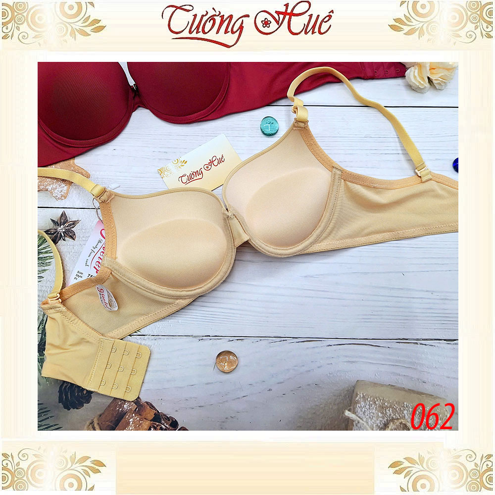 Áo Ngực Giseler 062 Có Gọng Trơn Mút Dày Nâng Ngực 3 Móc Cài