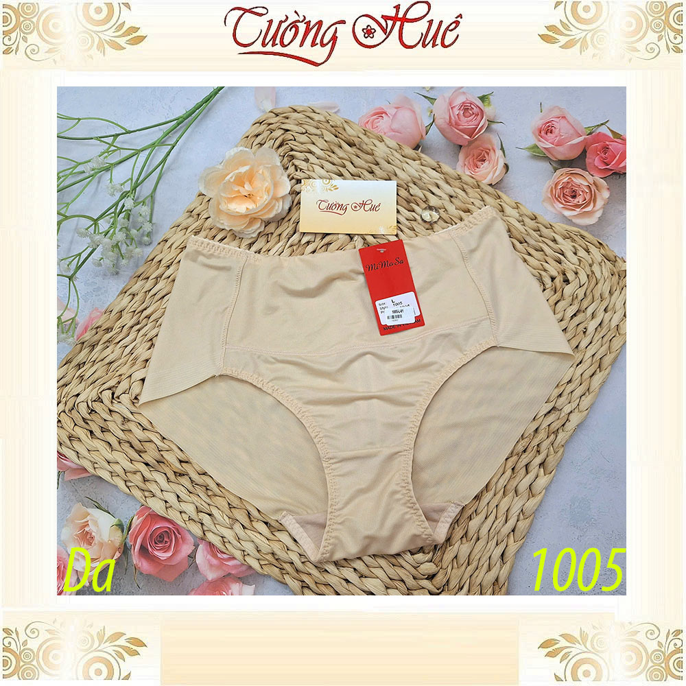 Quần lót nữ Mimosa 1005 lưng cao ôm bụng không viền
