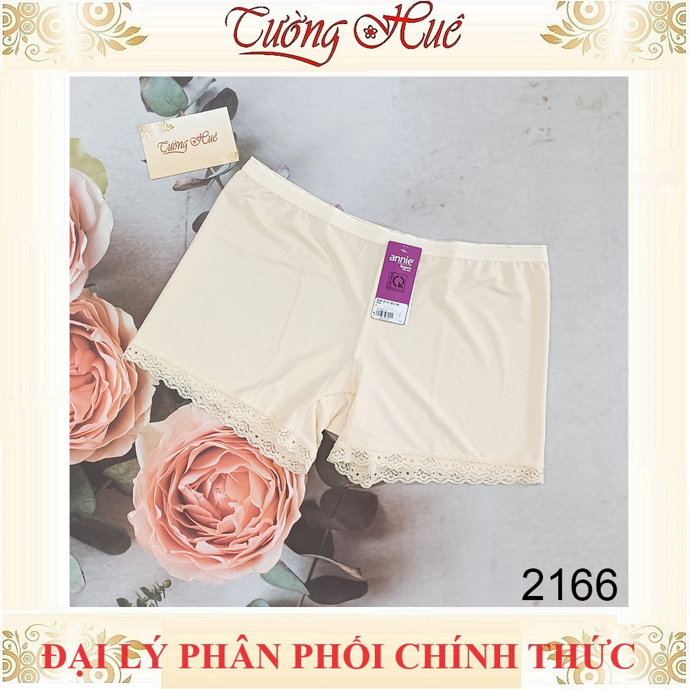 Quần Đùi Mặc Váy annie 2166 Ngắn Thun Lạnh Viền Phối Ren