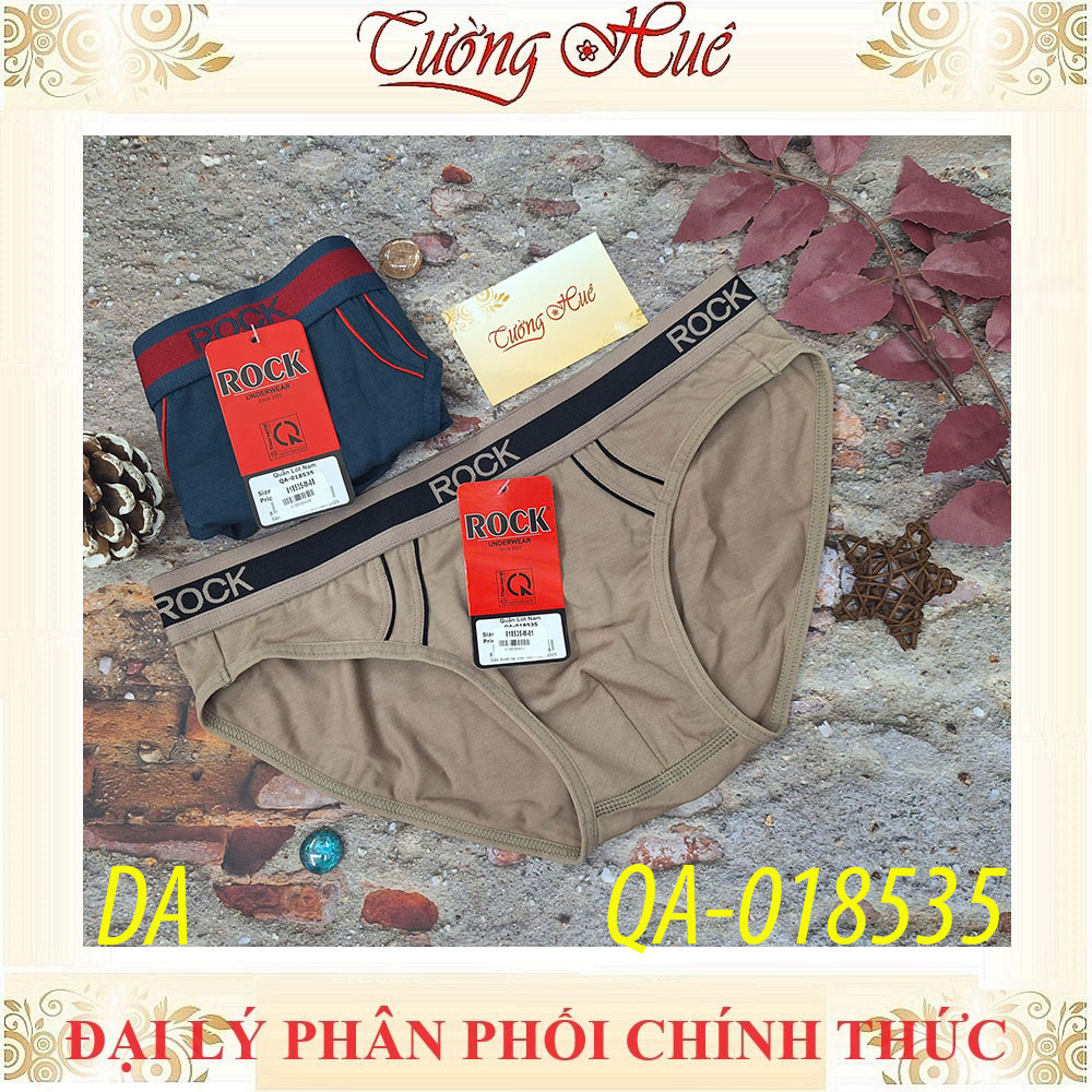 Quần lót nam cao cấp ROCK QA535 hiện đại, cotton 4 chiều co giãn 018535