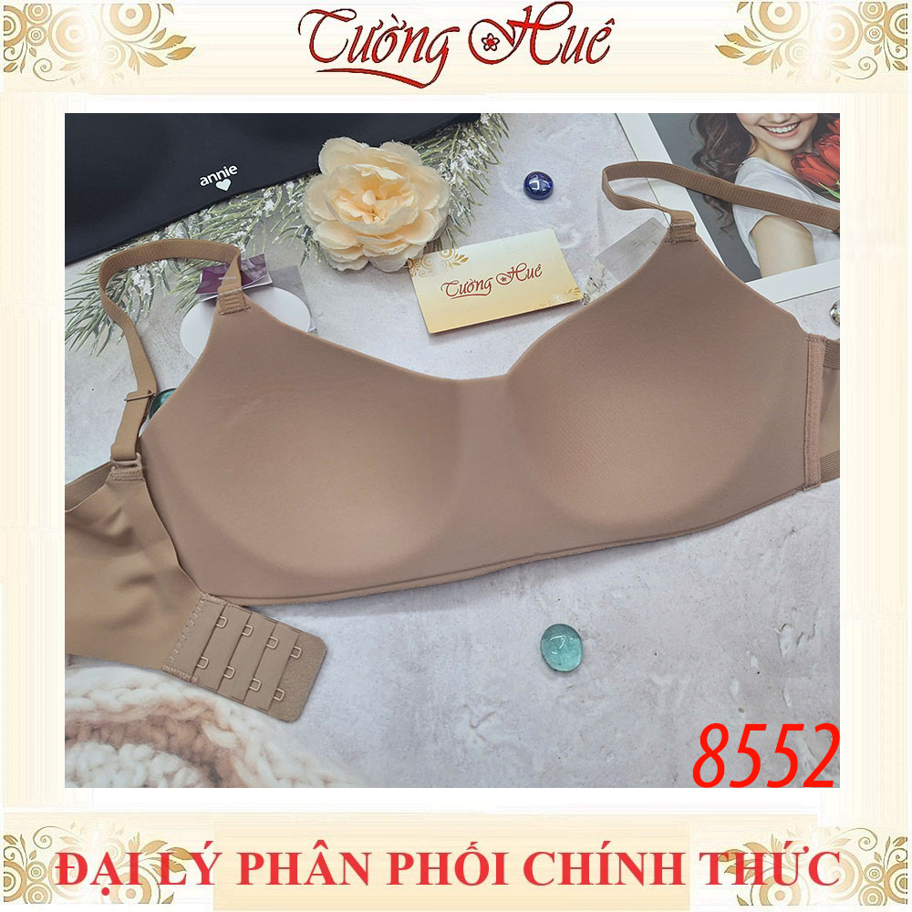 Áo Lót Nữ annie Bra 8552 Không Gọng Su Đúc Cao Cấp Mút Mỏng Mềm Mịn Không Viền