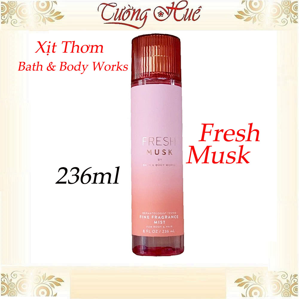 Xịt Thơm Body Mist Bath & Body Works ( Có sự lựa chọn )