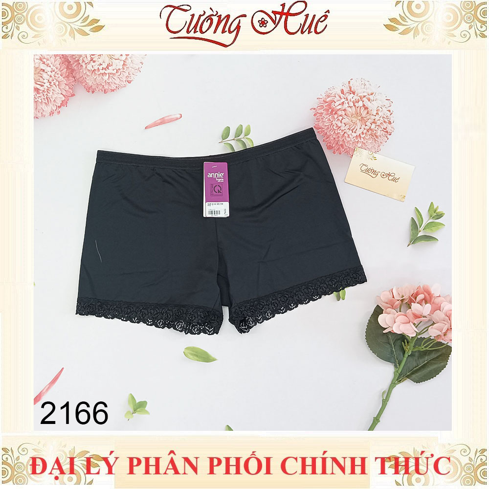 Quần Đùi Mặc Váy annie 2166 Ngắn Thun Lạnh Viền Phối Ren
