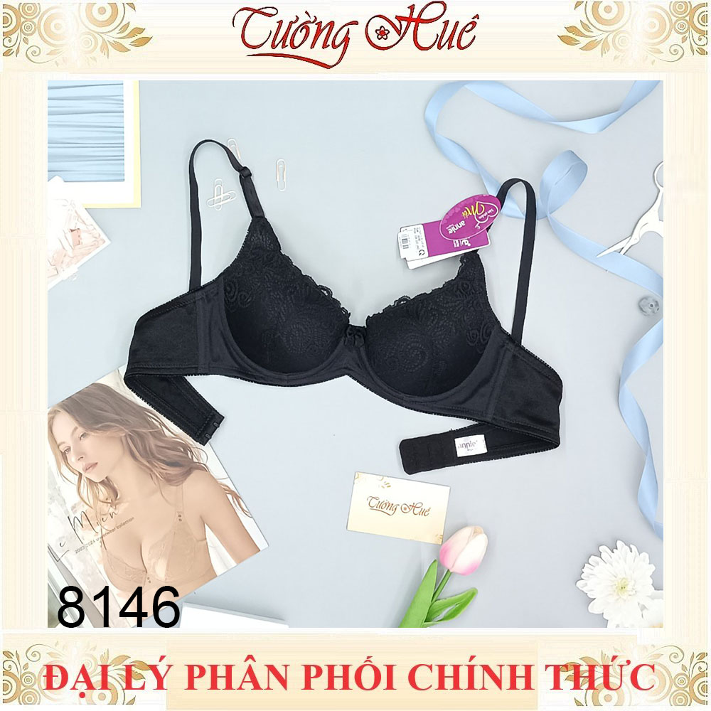 Áo lót nữ annie Bra 8146 ren nâng ngực mút mỏng.