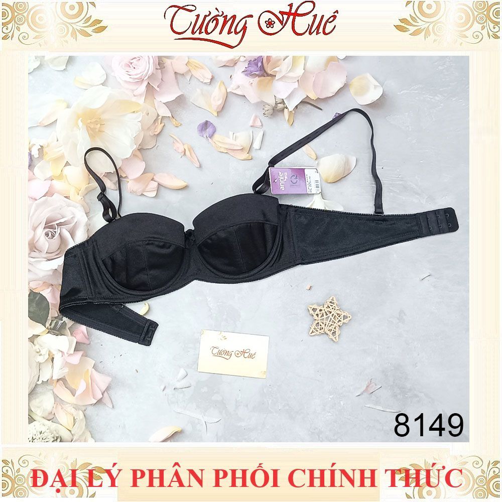 Áo lót nữ annie Bra 8149 cúp ngang mỏng trơn.