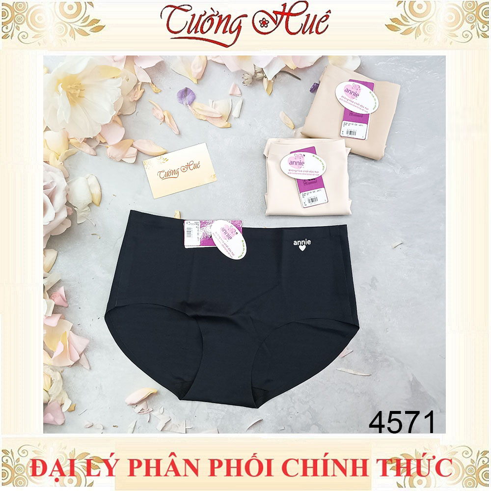 Quần lót nữ annie 4571 Su Đúc Trơn Lưng Cao Không Đường May