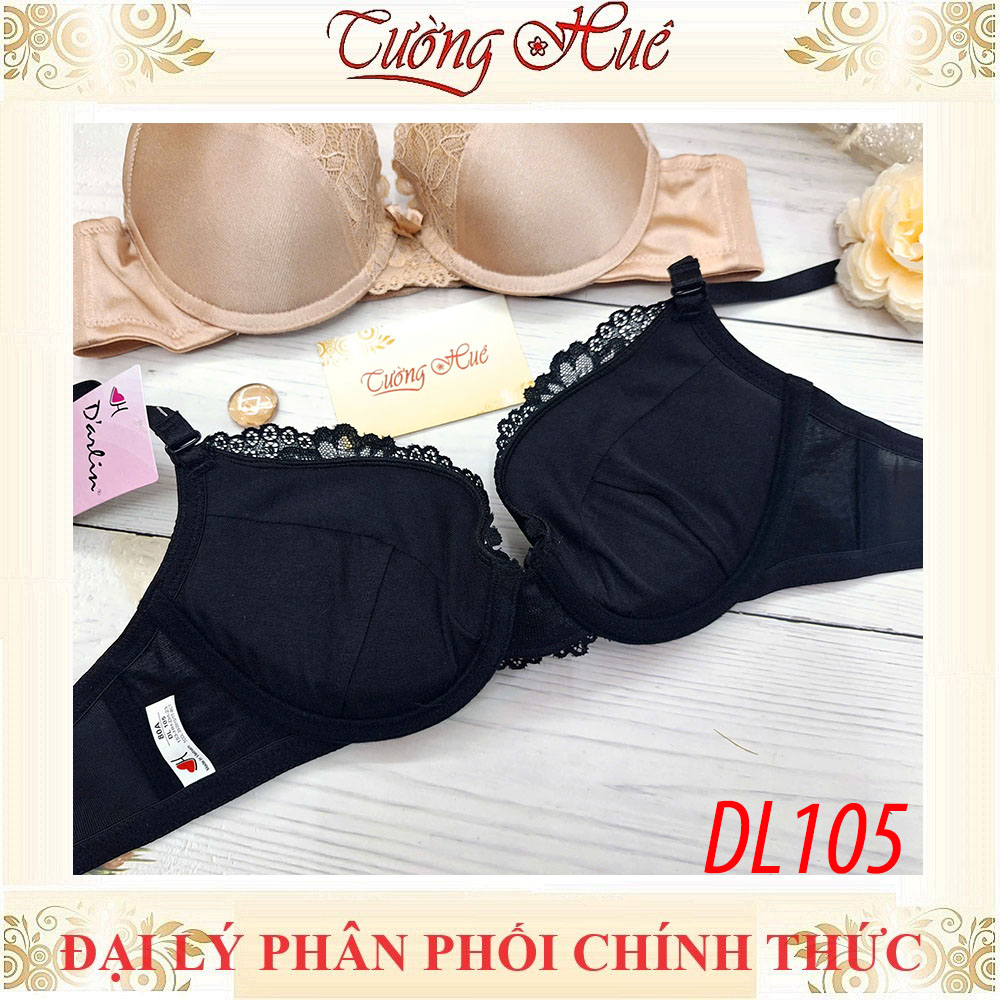 Áo lót nữ Darlin DL105 dầy nâng phối ren đệm tháo rời.