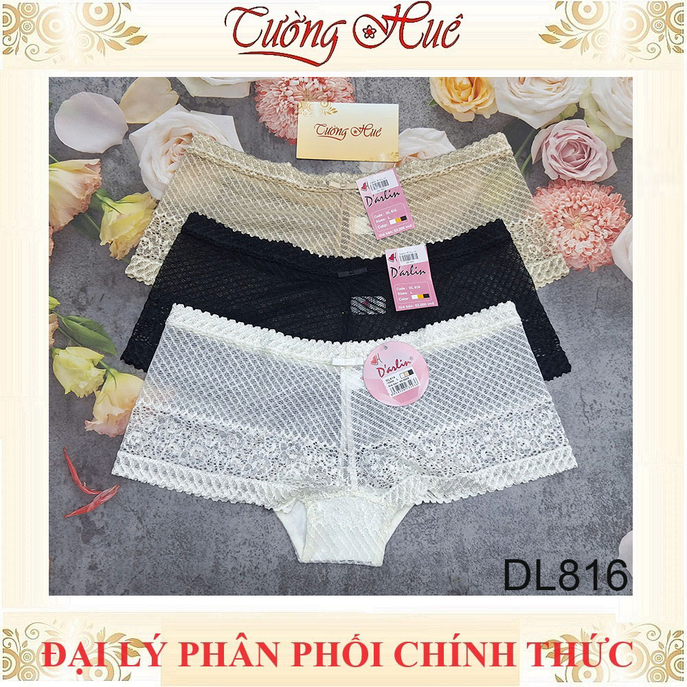Quần lót nữ Darlin Dạng Đùi Phối Nơ DL816.