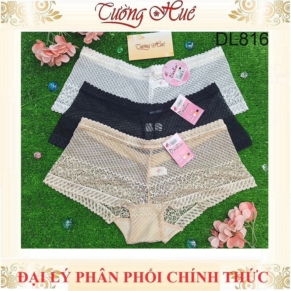 Quần lót nữ Darlin Dạng Đùi Phối Nơ DL816.
