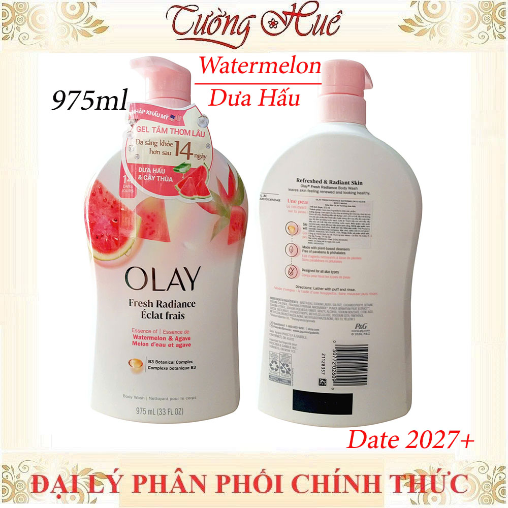 Tắm Olay Dưỡng Ẩm Body Wash Nhiều Mùi Hương Lựa Chọn - 975ml