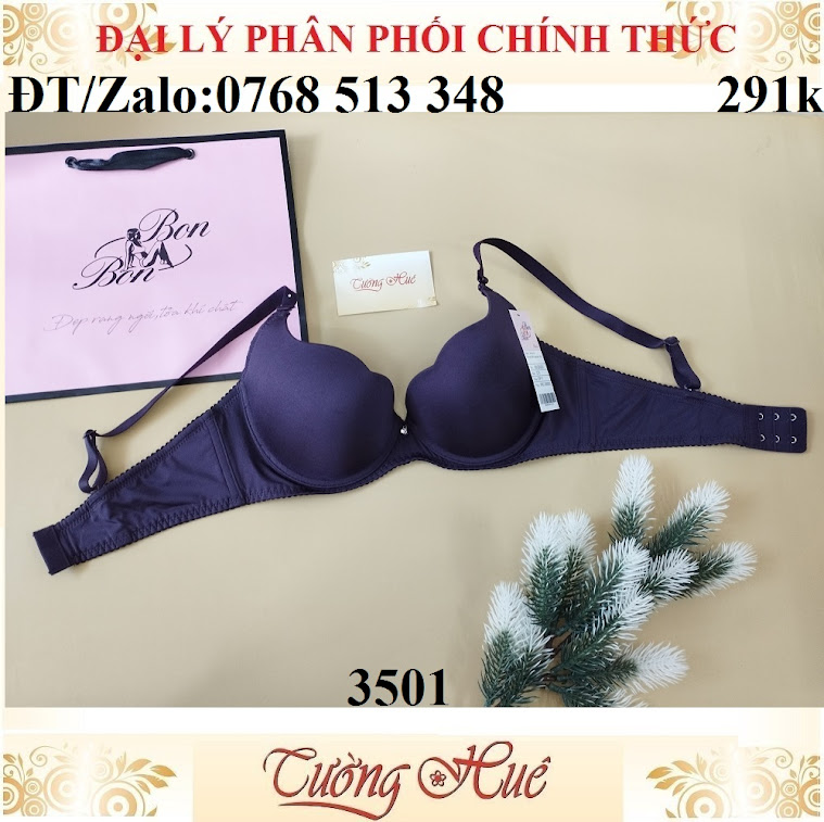 Áo lót nữ Bon Bon BSCB 3501 áo ngực mút mỏng trơn