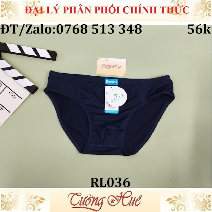 Quần lót nam Relax RL036 quần tam giác trơn.