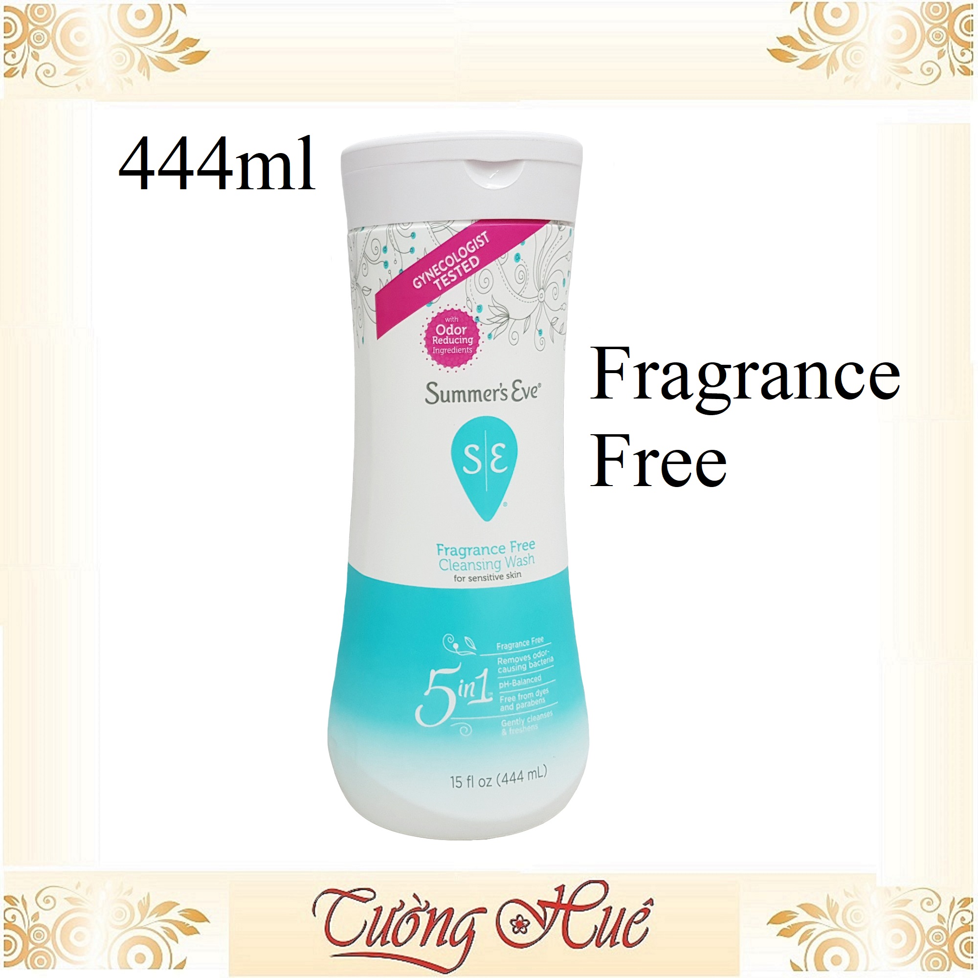 Dung Dịch Vệ Sinh Phụ Nữ Summer's Eve Cleansing Wash - 444ml ( Lựa Chọn Mùi )