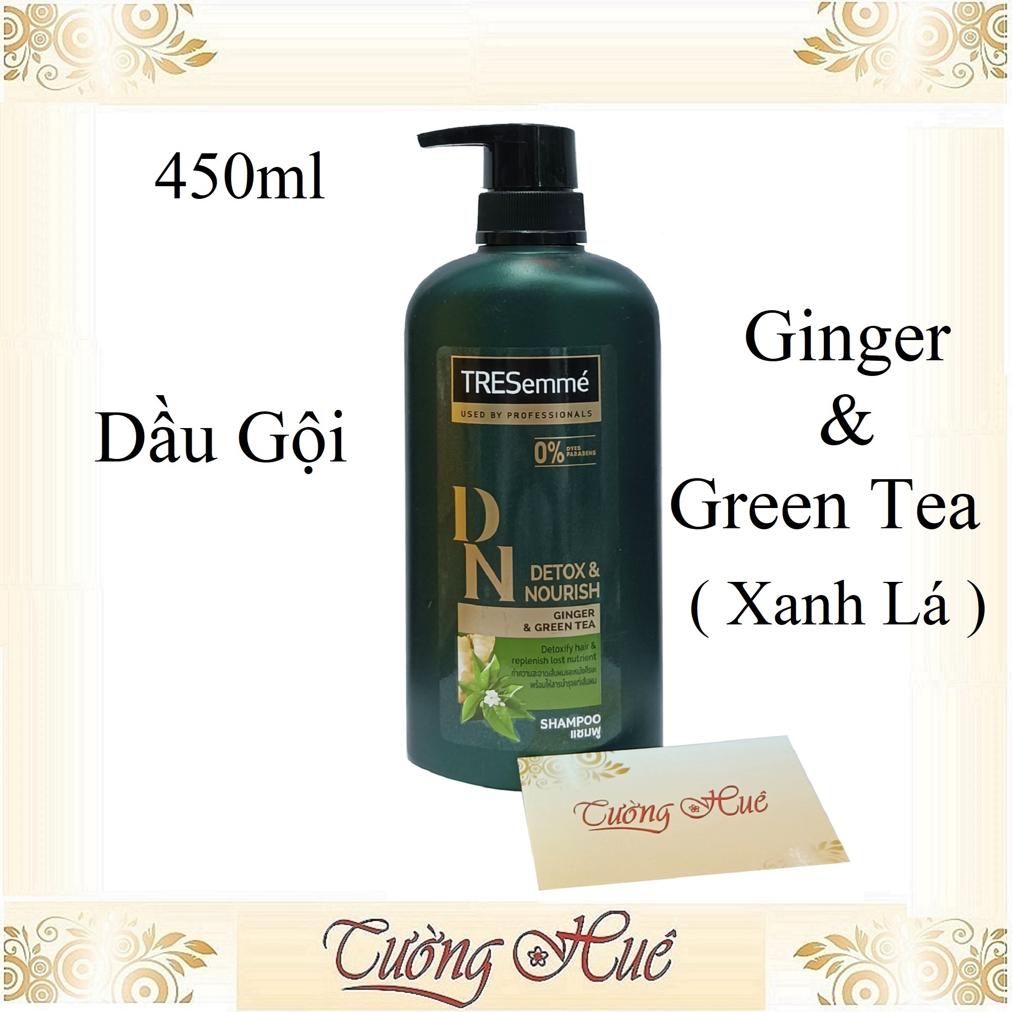Dầu Gội và Xả TRESemme Thái Detox & Nourish Ginger & Green Tea ( Có Lựa Chọn )
