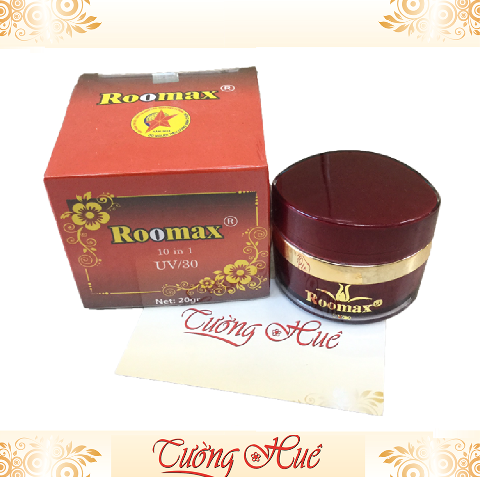 Kem Dưỡng Ngừa Nám Tàn Nhang Đồi Mồi Tái Tạo Da ROOMAX 10In1 - 20g - Đỏ.