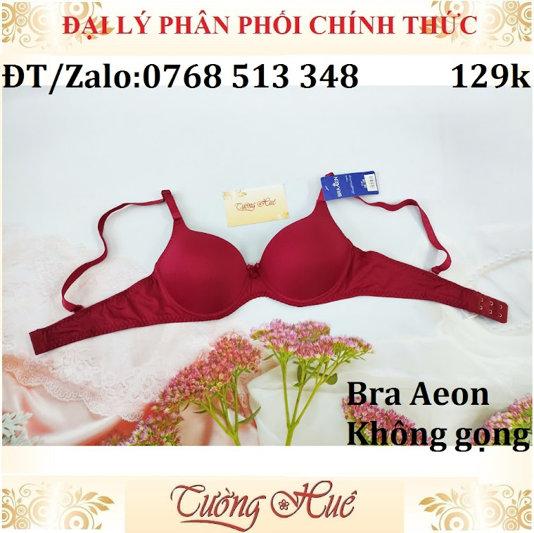 Áo lót nữ Bra Aeon trơn, không gọng.